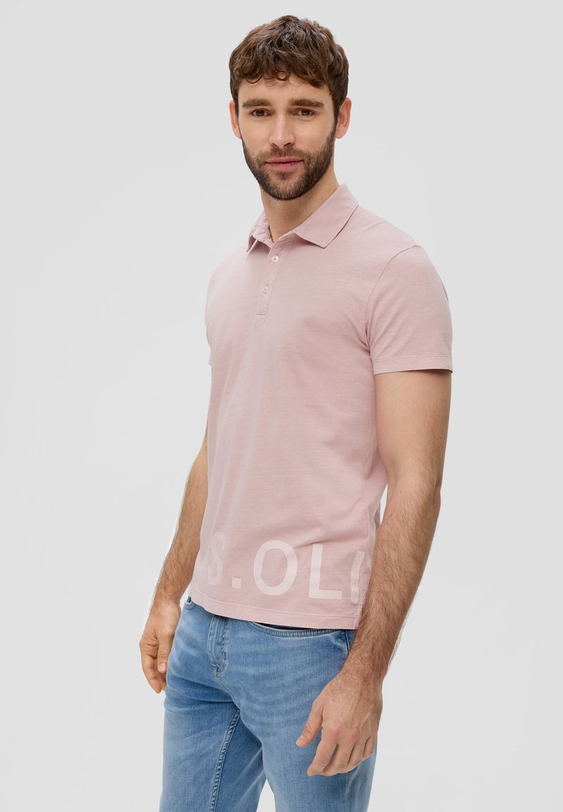 s.Oliver MIT LABEL - Polosärk - rosa