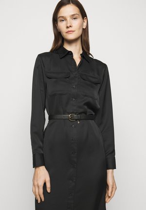 CHARM SAFFIANO - Pásek - black