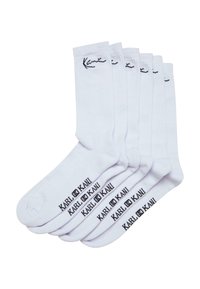 6 PACK - Nogavice - white