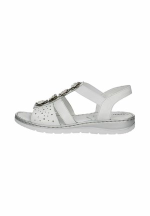 Caprice Sandali s polno peto - white comb