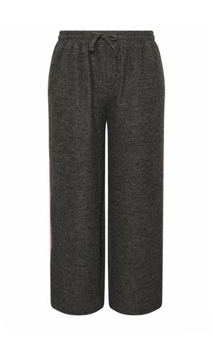 Yours Clothing, PLUS SIZE WIDE LEG TROUSERS - Pantaloni - dark grey