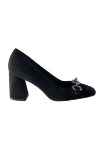 Next - FOREVER COMFORT WITH MOTIONFLEX HARDWARE TRIM SQUARE TOE COURT - Klassieke pumps - black Miniatuurafbeelding 1