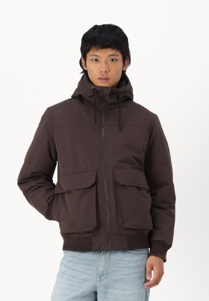 Jack & Jones JJCONSTRUCT  ciemnobrązowy