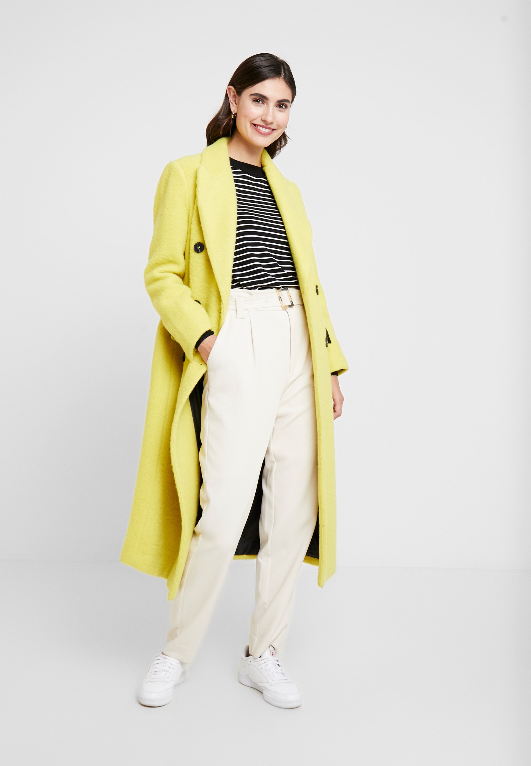 TOM TAILOR DENIM EASY STRIPE Strikkegenser blackwhite TOM TAILOR DENIM EASY STRIPE - Strikkegenser - black/white