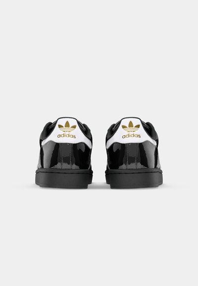 adidas Originals SUPERSTAR II - Sneaker low - core black/footwear white/gold  metallic/schwarz - Zalando