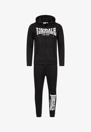 Lonsdale FEENY SET - Gornji dio trenirke - schwarz