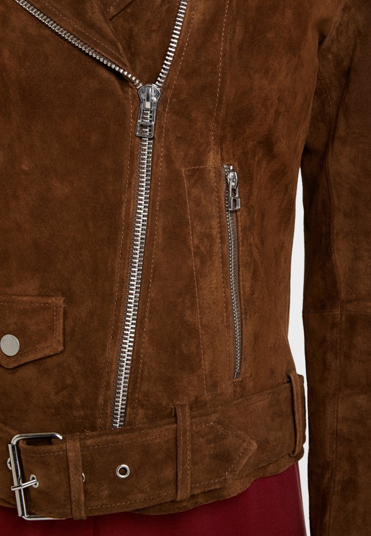 CAT Leren jas camel CAT Leren jas camel