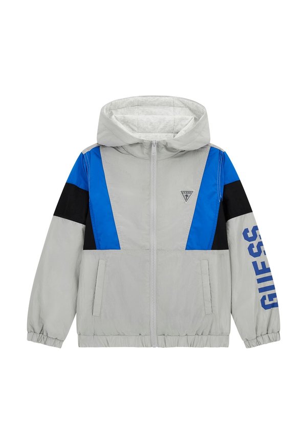 HOODED JACKET  - Übergangsjacke - mehrfarbig grundton blau