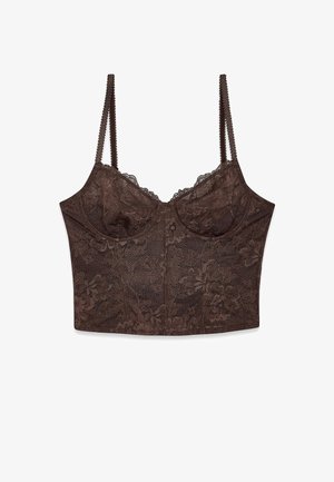 NA-KD, Corset - brown