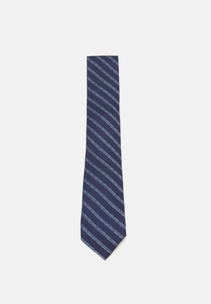 STENCIL LOGO STRIPE - Cravate - navy