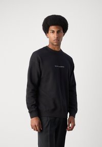 Scotch & Soda CORE LOGO FRONT CHEST - Felpa - black