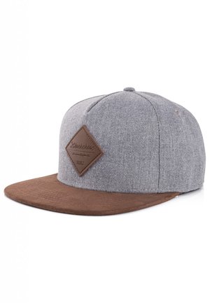 PORT - Casquette - grey/brown