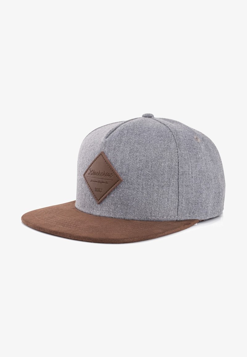 Blackskies PORT - Cap - grey/brown