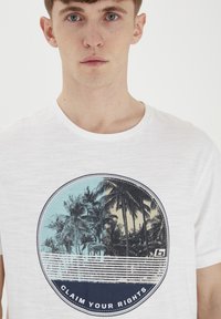 Blend Apdrukāts T-krekls - bright white