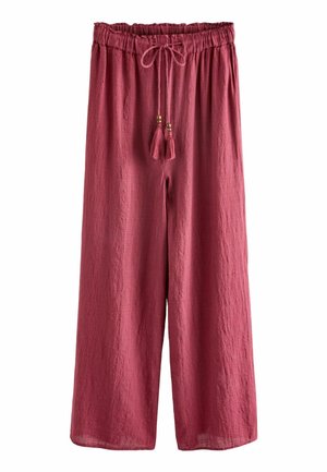 TEXTURED REGULAR FIT - Ranta-asusteet - rose pink