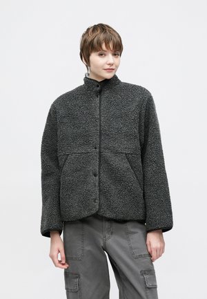 JXVERA JACKET - Φλις μπουφάν - dark grey melange