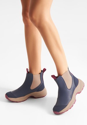 SIRI WATERPROOF - Gummistøvler - dark navy taupe
