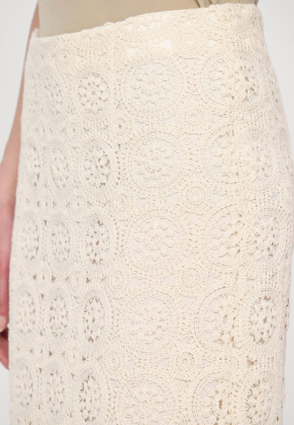 ASSO - Pencil skirt - bianco3