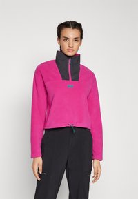 Helly Hansen DAYBREAKER CROPPED  - Vesta od flisa - magenta