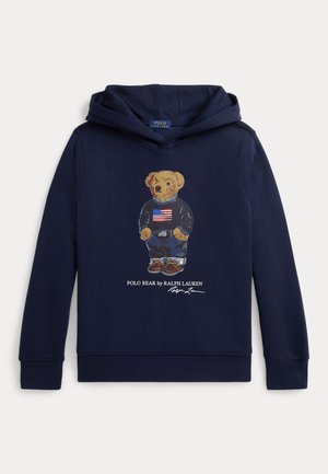 Polo Ralph Lauren, POLO BEAR FLEECE HOODIE 7-14Y - Суитшърт с качулка - cruise navy