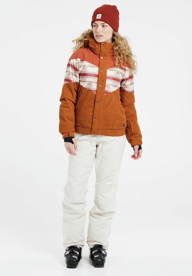 Protest Ski jas - nutty cognac/cognac
