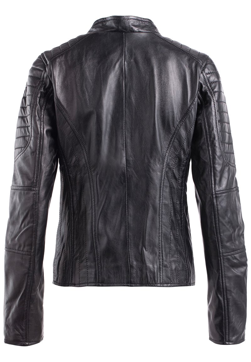 Damen Leichte Jacken | NO N4ME JOY Lederjacke schwarz - VN75337 Damen Leichte Jacken | NO N4ME JOY Lederjacke schwarz - VN75337