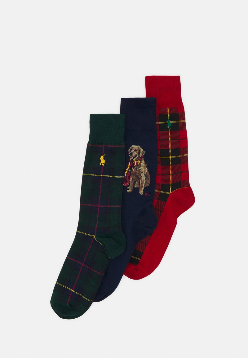 Polo Ralph Lauren HOLIDAY CREW SOCK GIFT BOX 3 PACK Socken dark