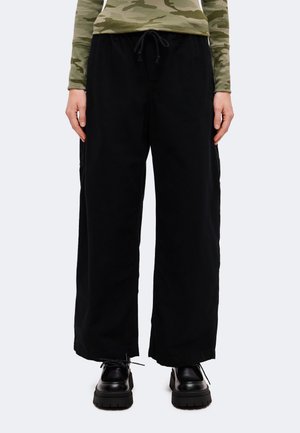 GAP, BAGGY PULL ON - Панталони - black 22