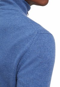 FALKE LUXURY CLASSIC HALFZIP - Strickpullover - bluestone