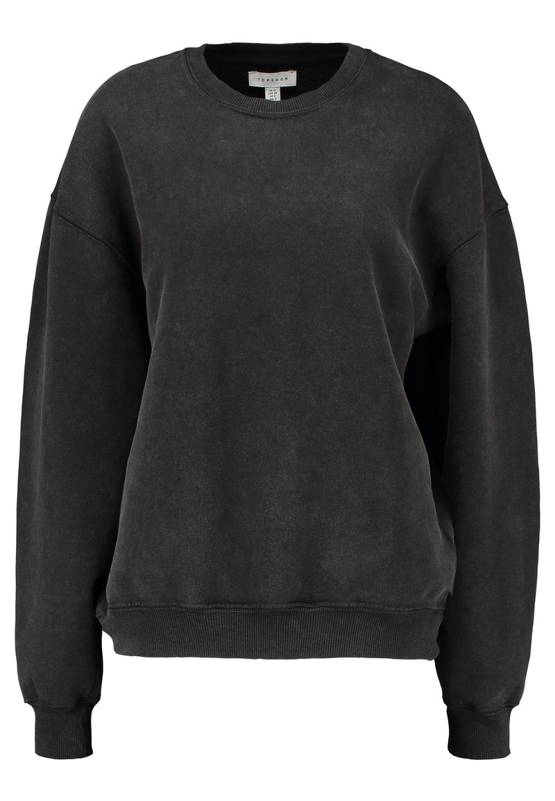 Topshop Sweatshirt dunkelgrau