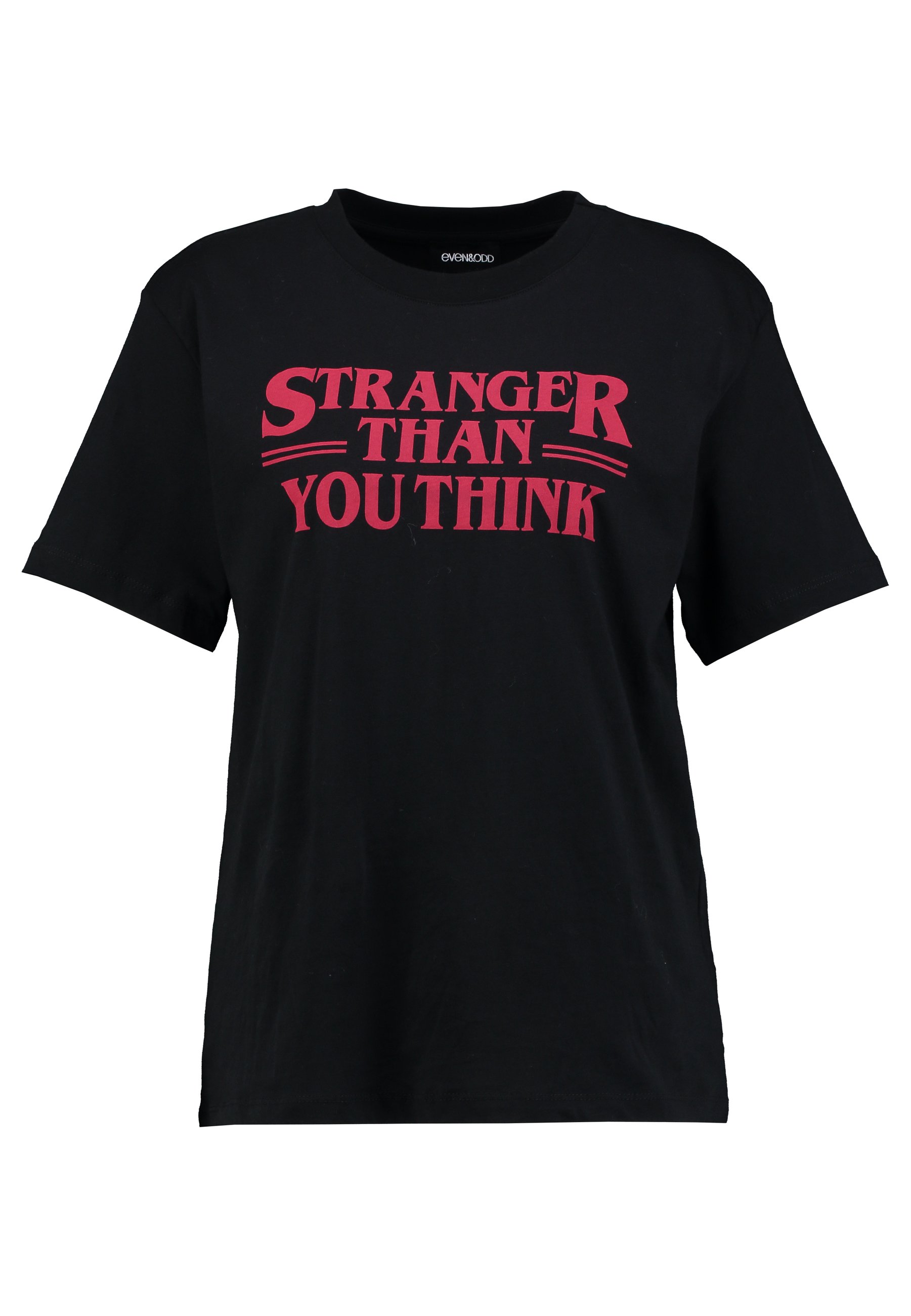 Even\u0026Odd Print T-shirt - black 