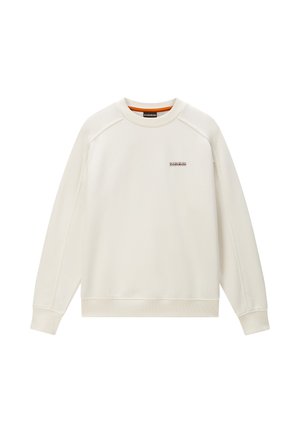 Napapijri, B-TEZA C DEMITASSE WT3 - Felpa - white whisper