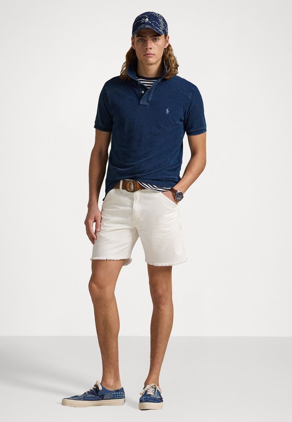 THE ICONIC MESH POLO SHIRT - Polo shirt - dark indigo3