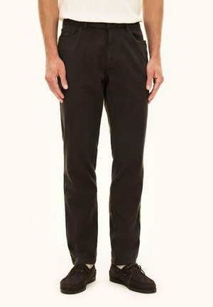 Oscar Jacobson Jeans Tapered Fit - brown elk