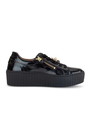SNEAKER LOW - Sneakers basse - schwarz/gold