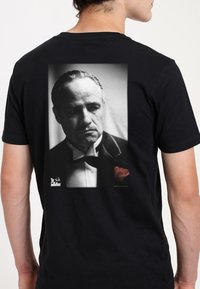 Henry Tiger THE GODFATHER CORLEONE ROSE - Triko s potiskem - black