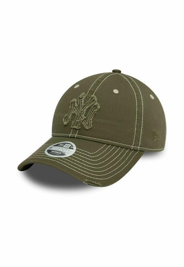 9TWENTY    DISTRESS NEW YORK YANKEES - Cap - olive