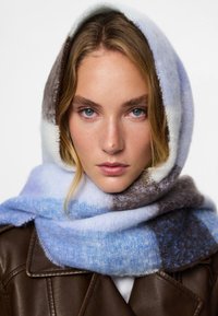 Pieces PCJOVA LONG - Šalikas - hot fudge/baby lavender