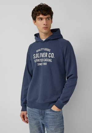 Kapuzenpullover - tiefblau