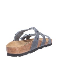 Birkenstock TIEFFUSSBETT PANTOLETTE FRANCA  - Platt slip-in - basaltgray