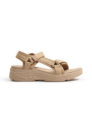 INSIDE, CRUDO - Sandalias de senderismo - beige