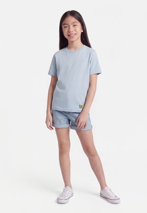 Lyle & Scott UNISEX 3 PACK - T-shirts - navy/jet black/opal blue