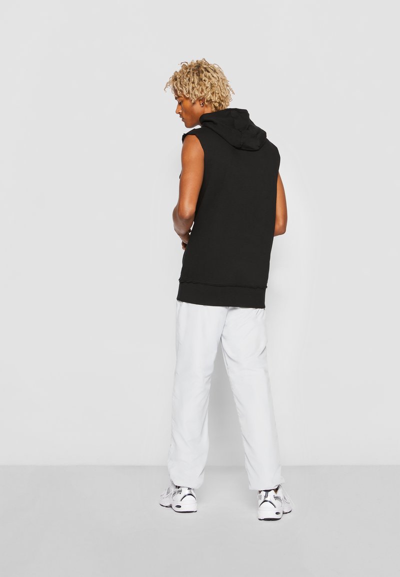 Urban Classics OPEN EDGE SLEEVELESS HOODY - T-Shirt print - black/schwarz -  Zalando.de