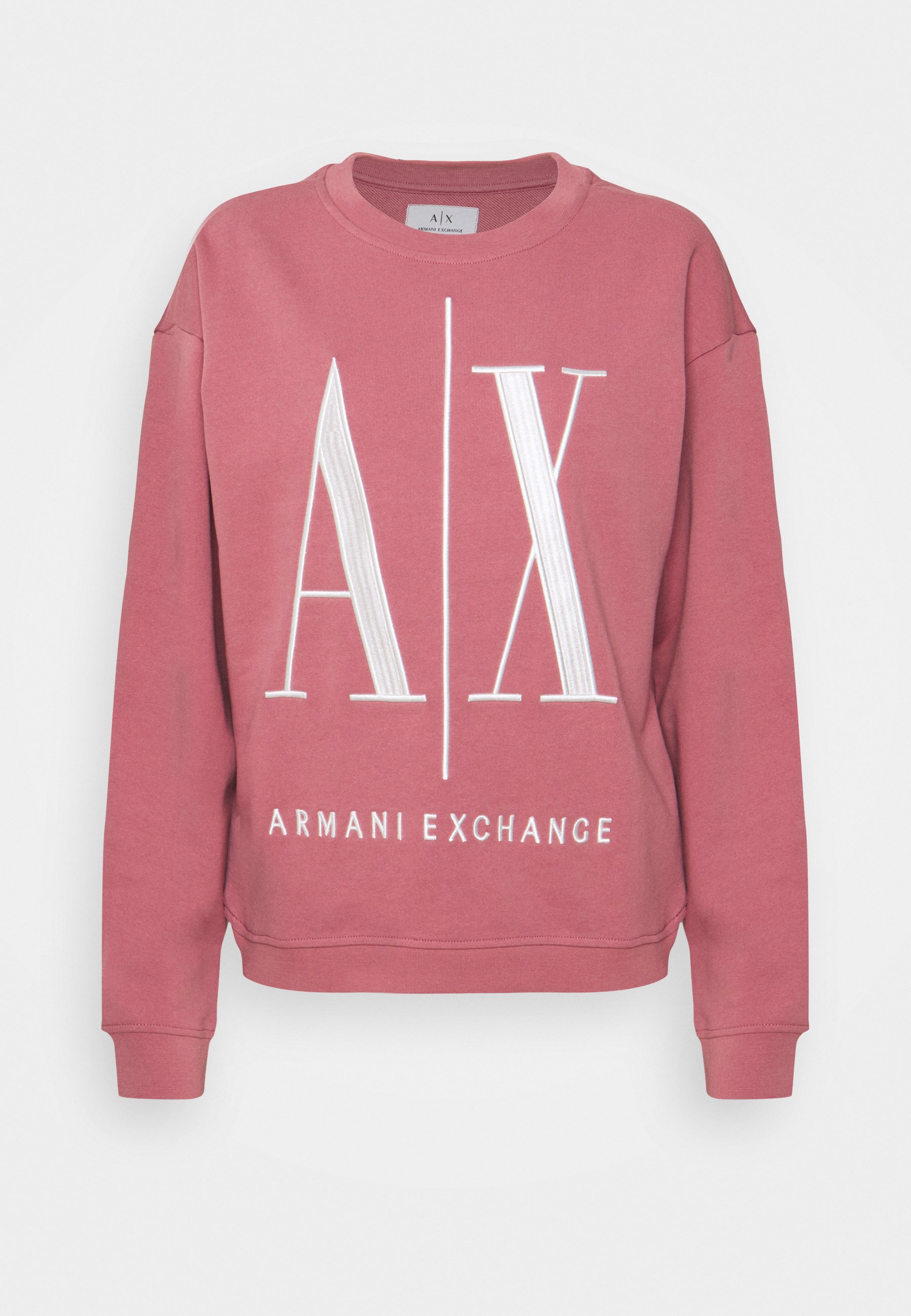 armani exchange pink sweatshirt