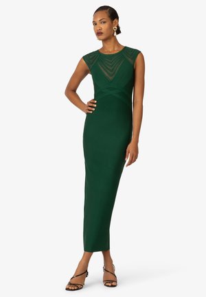 BANDAGE - Cocktail dress / Party dress - dunkelgrün