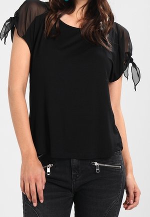 Camiseta estampada - black