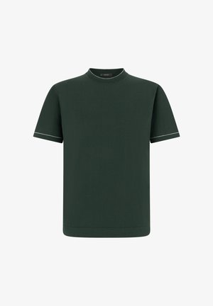 Boggi Milano, T-shirt basic - dark green