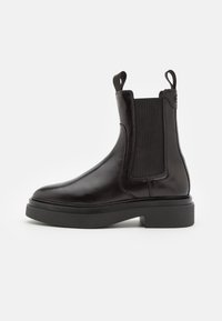 GANT ZANDRIN - Platform ankle boots - black
