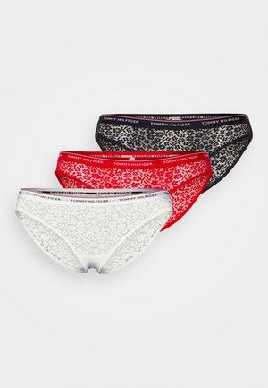 Tommy Hilfiger 3 PACK - Slip - desert sky/white/primary red