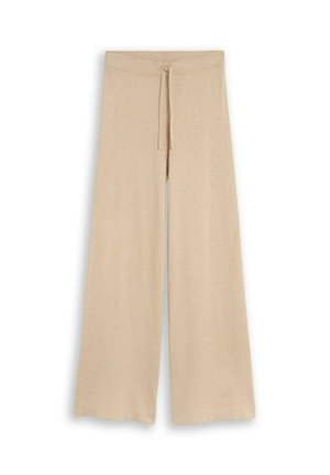 TOM TAILOR, Tracksuit bottoms - gravel beige melange